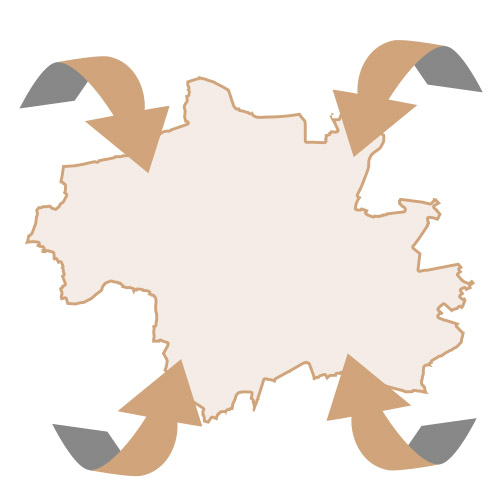 Local SEO Suche von außen nach München